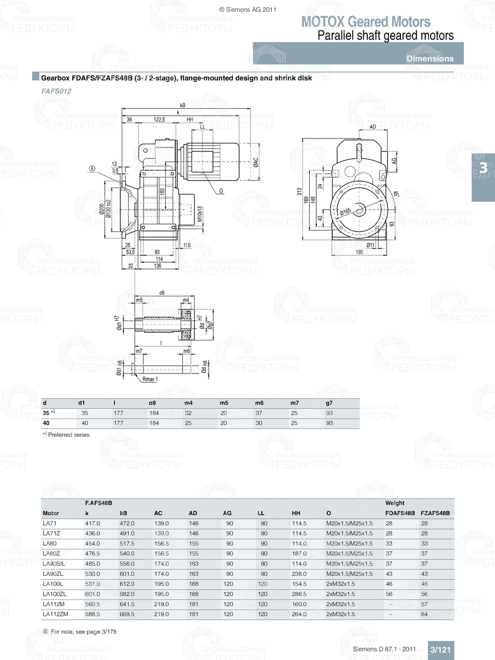 Siemens FDZ-FZZ48B